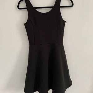 H&M black skater dress